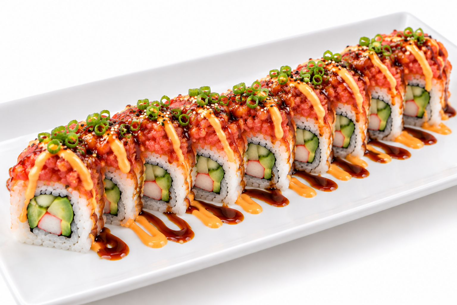 Red dragon roll
