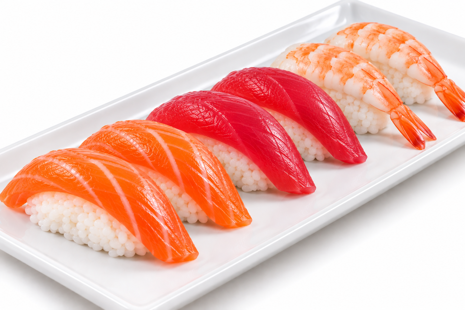 Nigiri combo (salmon, tuna, EBI shrimp)
